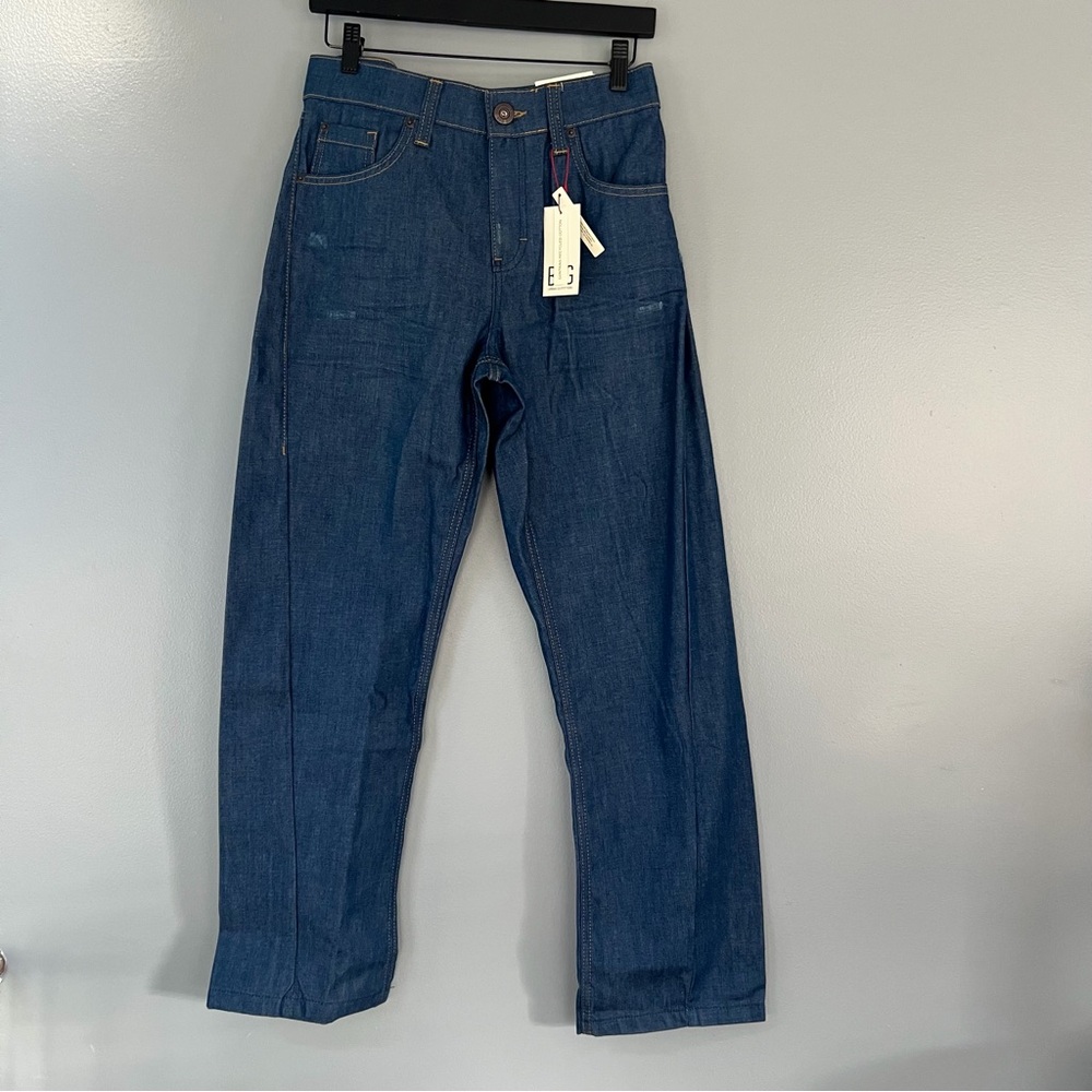 Urban Outfitters Jet Twisted Straight Jeans - Picture 3 of 6